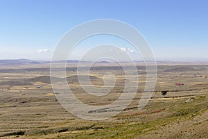 A landscape in La Paz