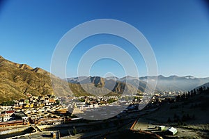 Landscape of Labrang Lamasery