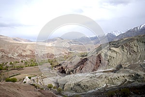 Landscape in Ladakh, India