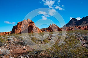 Landscape in Lake MeadNational Recreation Area, USA