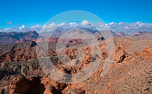 Landscape in Lake MeadNational Recreation Area, USA