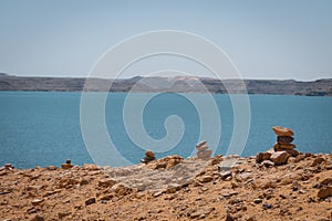 Landscape on Lake Nasser