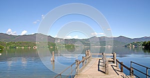 Landscape at Lake Orta,Italy