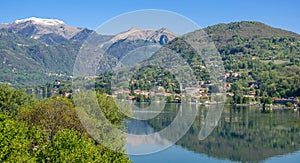 Landscape at Lake Orta,Italy