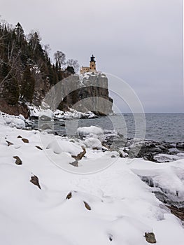 Landscape of Lake Superior North Shore