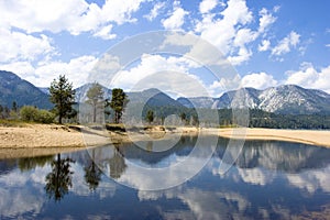 Landscape of lake tahoe