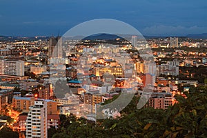 Landscape and landmark river and pattaya city Thailand.