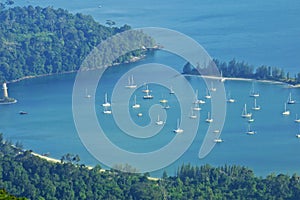 Landscape of Langkawi island, Malaysia