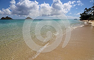 Landscape with Lanikai beach