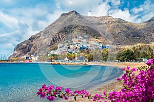 Landscape with Las Teresitas beach