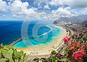 Landscape with Las Teresitas beach