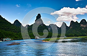 Landscape of lijiang river