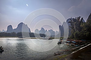 Landscape of Li River,Guilin