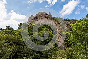 Landscape of the Lingfeng Area of Mount Yandang in Yueqing, Zhejiang