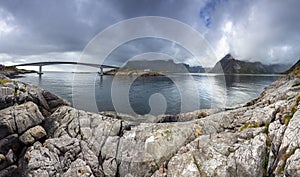 Landscape of the Lofoten Islands