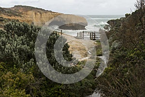 Landscape of London bridge in Great Ocean road