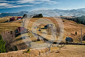 Landscape in Magura, Brasov