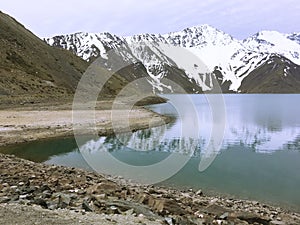 Landscape in Maipu District in Santiago chile