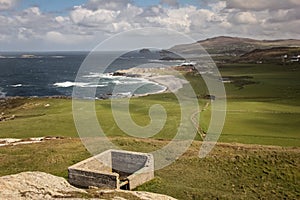Landscape. Malin Head. Inishowen. county Donegal. Ireland photo