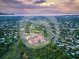 Landscape of Managua city photo
