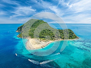 Landscape with Marathonisi island, Zakynthos