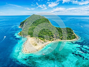 Landscape with Marathonisi island, Zakynthos