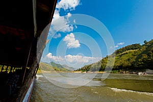 Landscape during Megokng cruise Laos