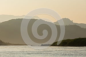 Landscape during Megokng cruise Laos