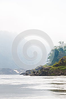 Landscape during Megokng cruise Laos