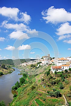 Landscape of Mertola .