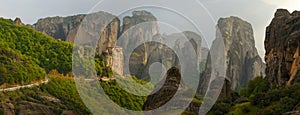 Landscape from Meteora, Greece