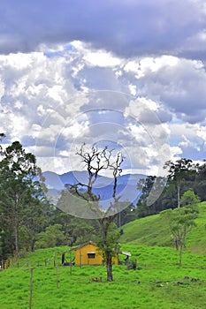 Landscape of Minas Gerais. Brazil