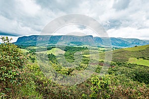 Landscape of Minas Gerais state at Serra da Canastra region photo