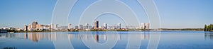 Landscape. Minsk City, water, sky