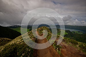 Miradouro da Boca do Inferno, Azores photo