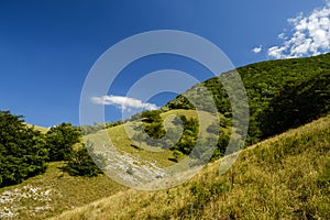 Landscape of Monte Cucco Regional Park, Umbria, Italy