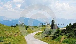 Landscape on Monte Zoncolan