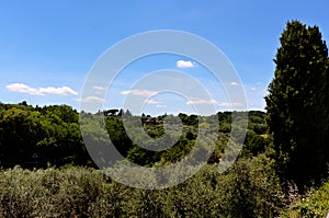 Landscape Montepulciano, Tuscany, Toscana, Italy, Italia