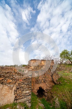 Landscape in the Montes de Toledo, Castilla La Mancha, Spain