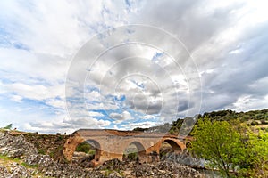 Landscape in the Montes de Toledo, Castilla La Mancha, Spain