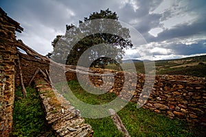 Landscape in the Montes de Toledo, Castilla La Mancha, Spain