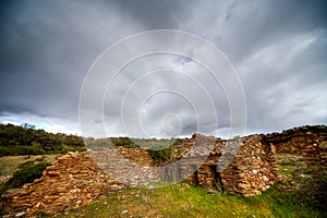 Landscape in the Montes de Toledo, Castilla La Mancha, Spain