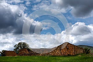 Landscape in the Montes de Toledo, Castilla La Mancha, Spain