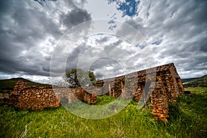 Landscape in the Montes de Toledo, Castilla La Mancha, Spain