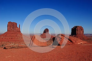 Landscape of Monument Valley