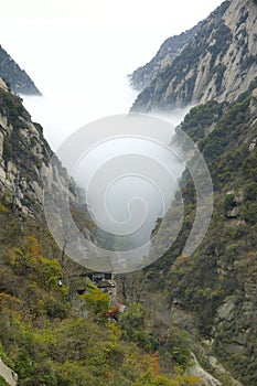 Landscape of Mount Hua photo