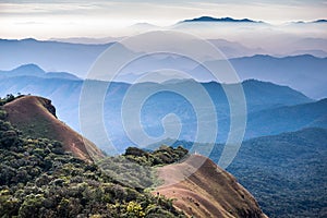 Landscape of mount Monjong in Chiang Mai