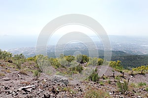 Landscape from Mount Vesuvius