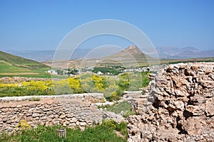 Zendan-e Soleyman , Prison of Solomon peak in Takab photo