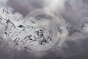 Landscape of mountain on Qinghai Plateau,China